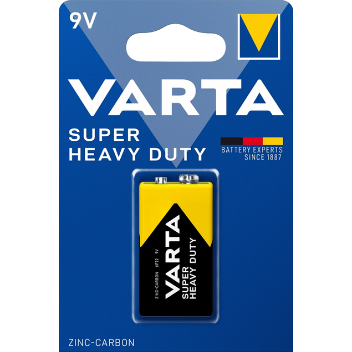 Батарейка Varta Крона SUPER HEAVY DUTY KOD-6427 ( 1604-9V )