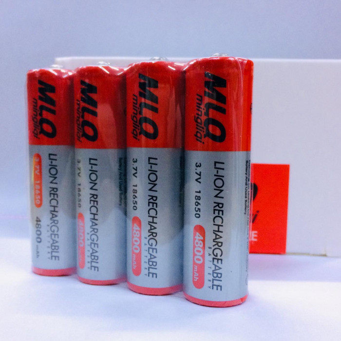 Акумулятори MLQ 4800/ 18650/3.7V-4.2/4800mAh (384 шт./ясть)
