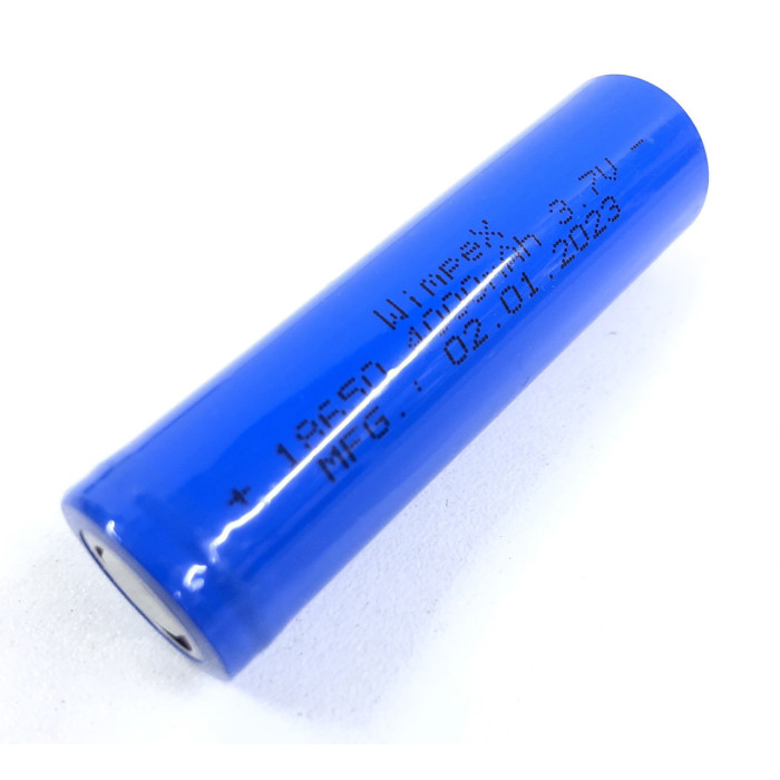 Акумулятор Wimpex 18650 BLUE 18650/ 3,7v/4000mAh (400 шт/ящ)