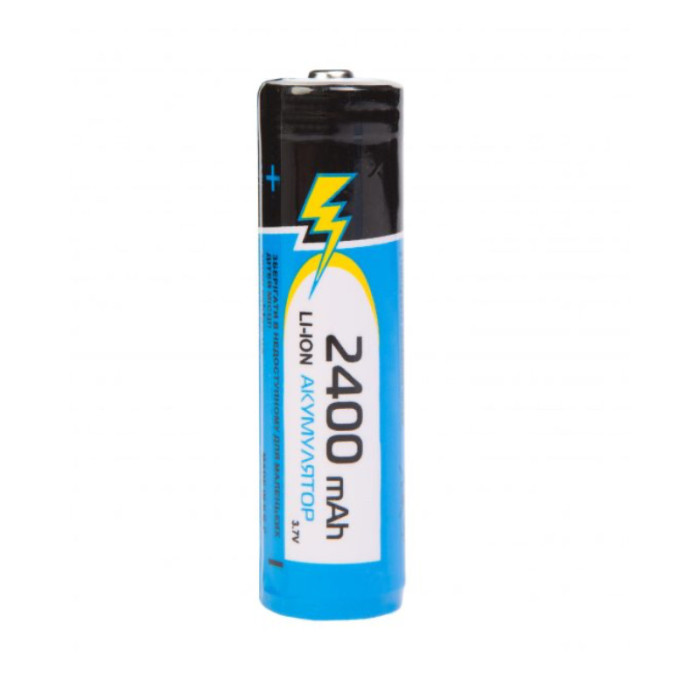 Акумулятори із захистом Rablex RB-18650/2400 ( 18650/3.7V/2400mAh)
