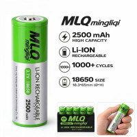 Акумулятори MLQ-2500/18650/3.7V-4.2/2500mAh (384 шт./ясть)