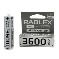 Акумулятори Rablex 18650/3.7V/3600mAh (400 шт)