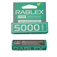 Rablex 21700 Li-lon 5000 mAh/ 3,7v/ 21700 (400)