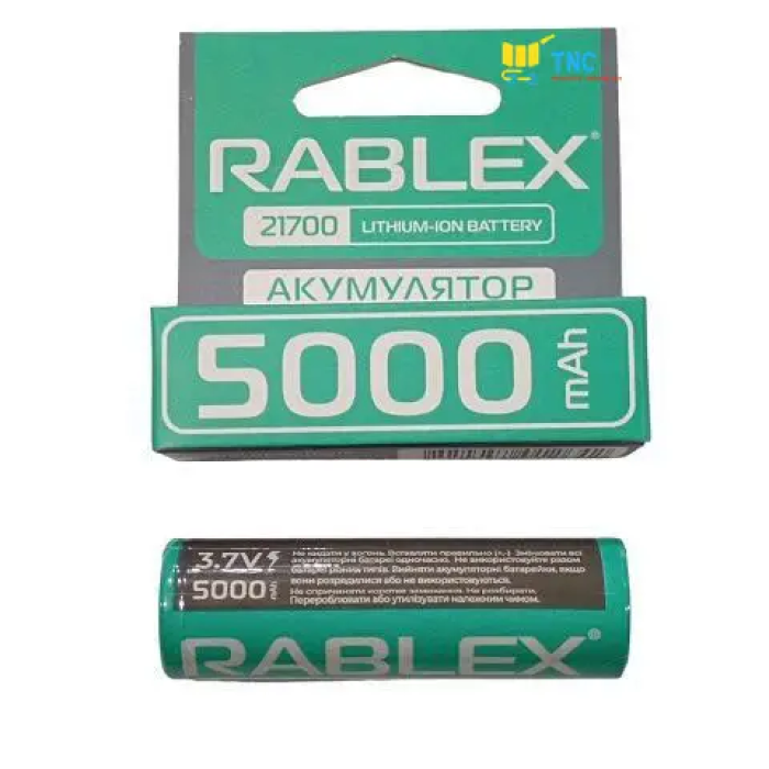 Rablex 21700 Li-lon 5000 mAh/ 3,7v/ 21700 (400)