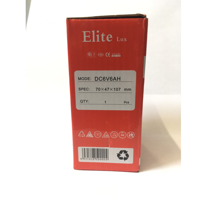 Акумулятори Elite DC-6V 6AH/20HR ART-0004