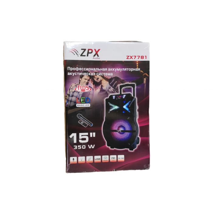 Акустична система ZX-7781 BT (1 шт)