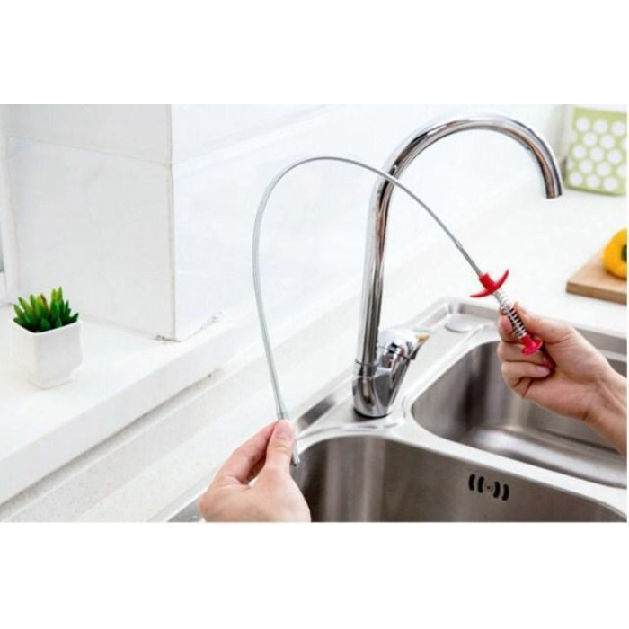 Тросик для чищення мийки зі щипцями 60 см ART-60 (240 шт./ясть)