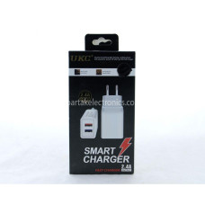 Адаптер Fast Charge AR 001/ 4757 2 USB (300)