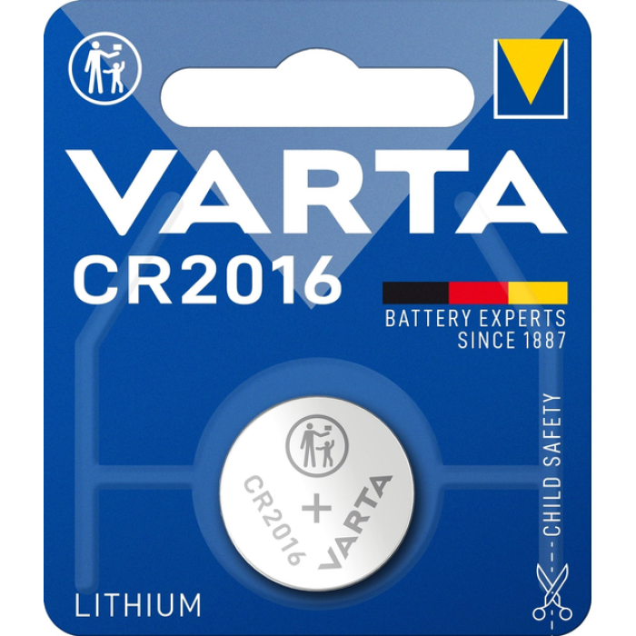Батарейка Varta CR-2016 Lithium 1xBL