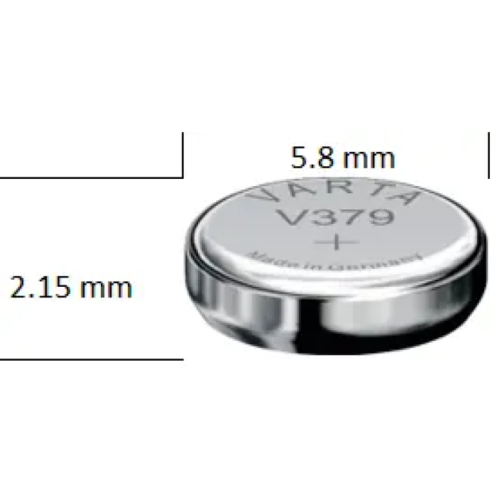 Батарейка часова VARTA V379 1.55V тип SR63