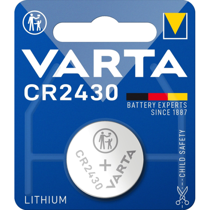 Батарейка Varta CR-2430 Lithium 1xBL
