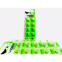 Батар годинника Videx AG 7 (LR927) BLISTER CARD 10pcs