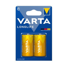Батарейка VARTA LONGLIFE З LR14 2xBL ALKALINE KOD-5263