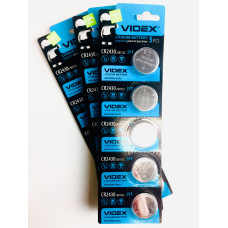 Батарейка літієва VIDEX CR2430 5 pcs BLISTER CARD