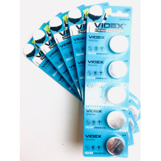 Батарейка літієва VIDEX CR2450 5 pcs BLISTER CARD