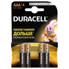 Батарейка Duracell LR03 блістар 1x4 шт (40 шт.) (1440)