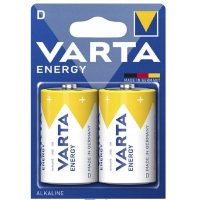 Батарейка VARTA ENERGY D LR20 2xBL ALKALINE KOD-6618