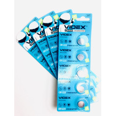 Батарейка літієва VIDEX CR1225 5 pcs BLISTER CARD