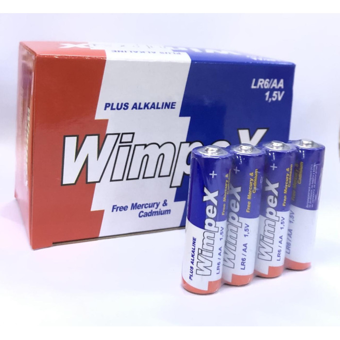 Батарейка лужна Wimpex LR06/AA (720)