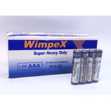 Батарейка сольова Wimpex R3P/AAA 4pcs SHRING (60/2160)