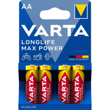 Батарейка VARTA LONGLIFE MAX POWER лужна AA LR6 4xBL ALKALINE KOD-5946