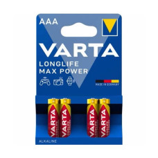 Батарейка VARTA LONGLIFE MAX POWER лужна AAA LR03 4xBL ALKALINE KOD-4734