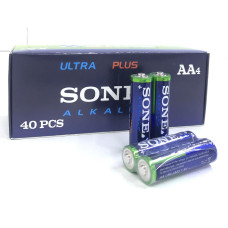Батарейка SONEXX ULTRA PLUS лужні LR06/ техніка/АА/1.5V/2шт (40/200/1000)