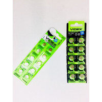 Батар годинника Videx AG 6 (LR921) BLISTER CARD 10pcs