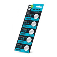Батарейка літієва VIDEX CR2025 5 pcs BLISTER CARD