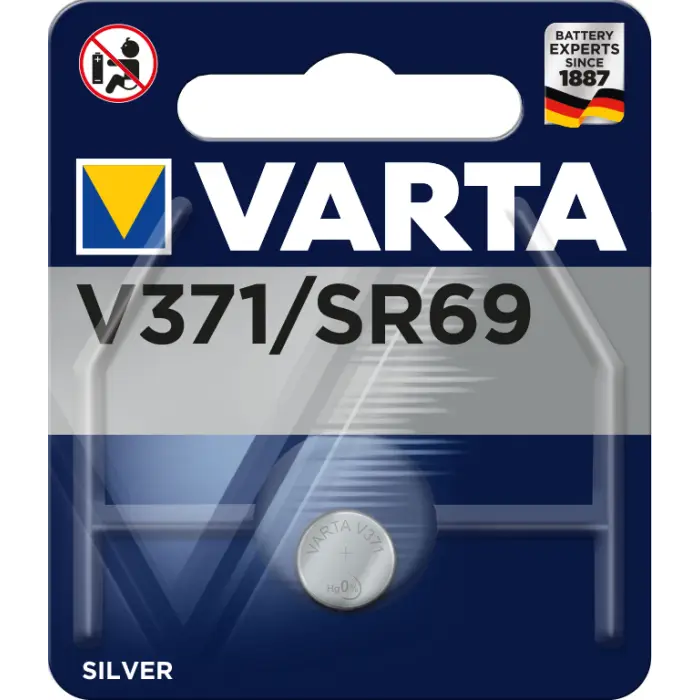 Батарейка часова VARTA V371 1.55V тип SR69