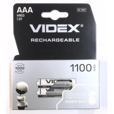 Акумулятори Videx HR03/AAA 1100MAH double blister/2pcs