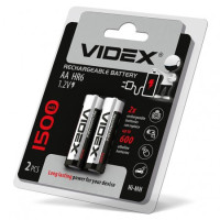 Акумулятори Videx HR6/AA 1500MAH double blister/2pcs