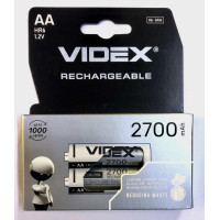 Акумулятори Videx HR6/AA 2700MAH double blister (2 pcs)