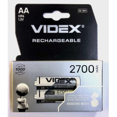 Акумулятори Videx HR6/AA 2700MAH double blister (2 pcs)