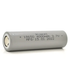 Аккумулятор Wimpex без краплі 18650 Grey 18650/ 4,2v/4000mAh WX 1445 (400)