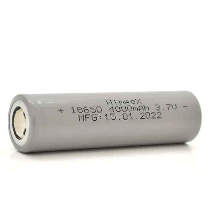 Аккумулятор Wimpex без краплі 18650 Grey 18650/ 4,2v/4000mAh WX 1445 (400)