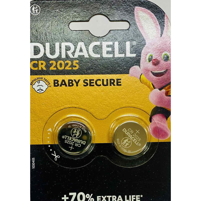 Батарейка лужна DURACELL DUR-2025 1x 1 шт.