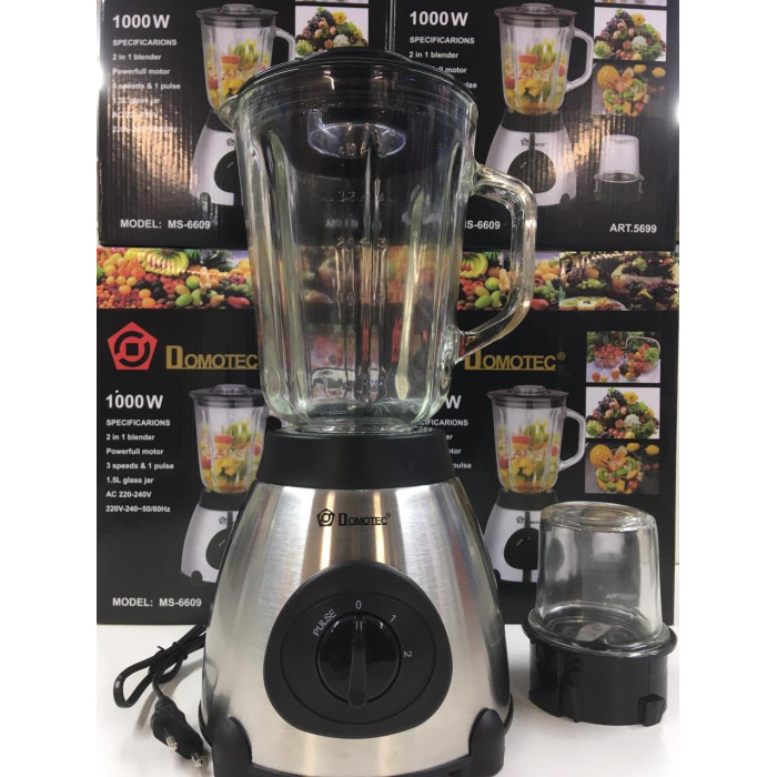 Блендер DOMOTEC MS 6609/ 5699 BLACK /220V/1000w (4 шт./ящи)