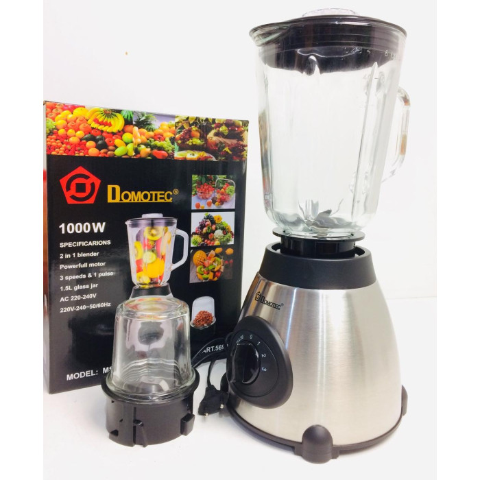 Блендер DOMOTEC MS 6609/ 5699 BLACK /220V/1000w (4 шт./ящи)