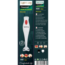 Блендер ручний заглибний Rainberg RB-6230/ 400 Вт (24 шт./яск)