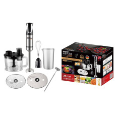 Багатофунціональний блендер Zepline 7в1 1500 Вт ZP-798 Червоний (8)