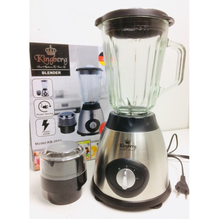 Блендер + кофемолка 800W KINGBERG KB-2052 (6 шт./ясть)