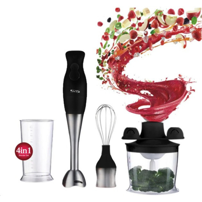 Багатофункціональний кухонний блендер 4в1 DSP KM 1004 заглибний 200 Вт (6 шт./ясть)