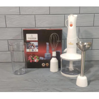 Блендер Ручний Заглибний, Подрібнювач Со Стаканом Crownberg CB 6222 300 Вт (12 шт./ясть)