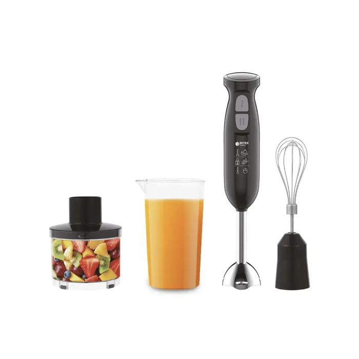 Блендер ручний 4 в 1 600мл 1600Вт BITEK BT-327/ 6655 (12)