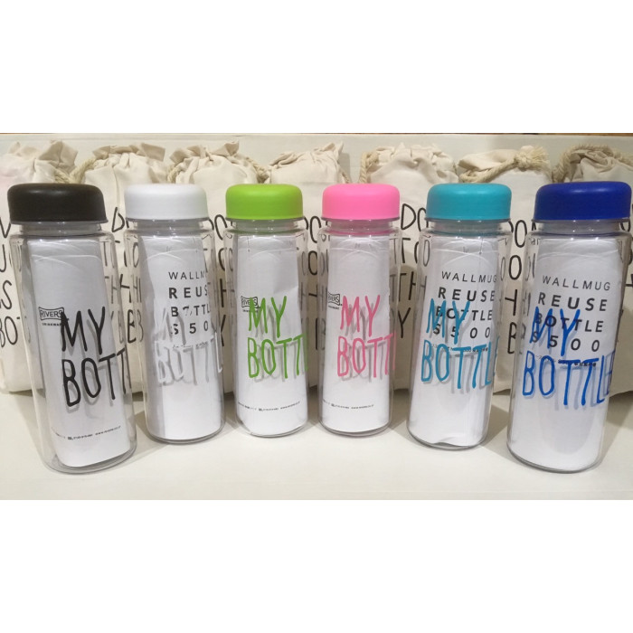Пляшка з чохлом My bottle RIVERS ART-3109 (100 шт./яск)
