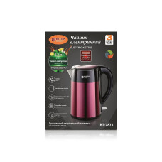 Чайник електричний 2,0л 1850Вт BITEK BT-7871/ 6777 (12)