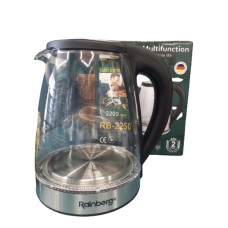 Чайник скляний 1,8 л Rainberg RB 2250 (12)