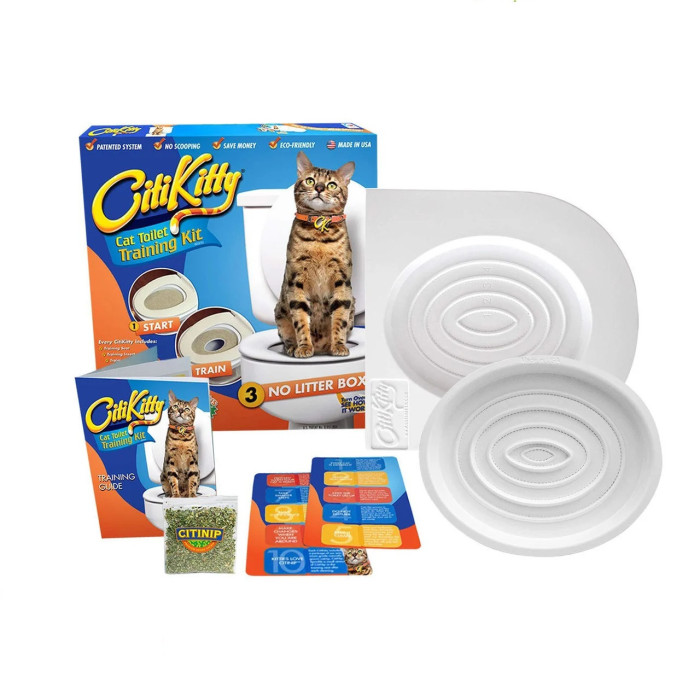 Система привчання кішок до унітаза Citi Kitty Cat Toilet Training ART 8631 (50 шт./ящ)