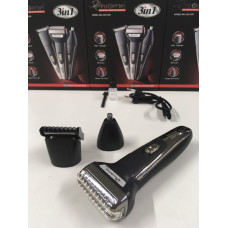 Машинка для стриження волосся + Бритва Тример 3 in 1 GM-598 (60 шт.)